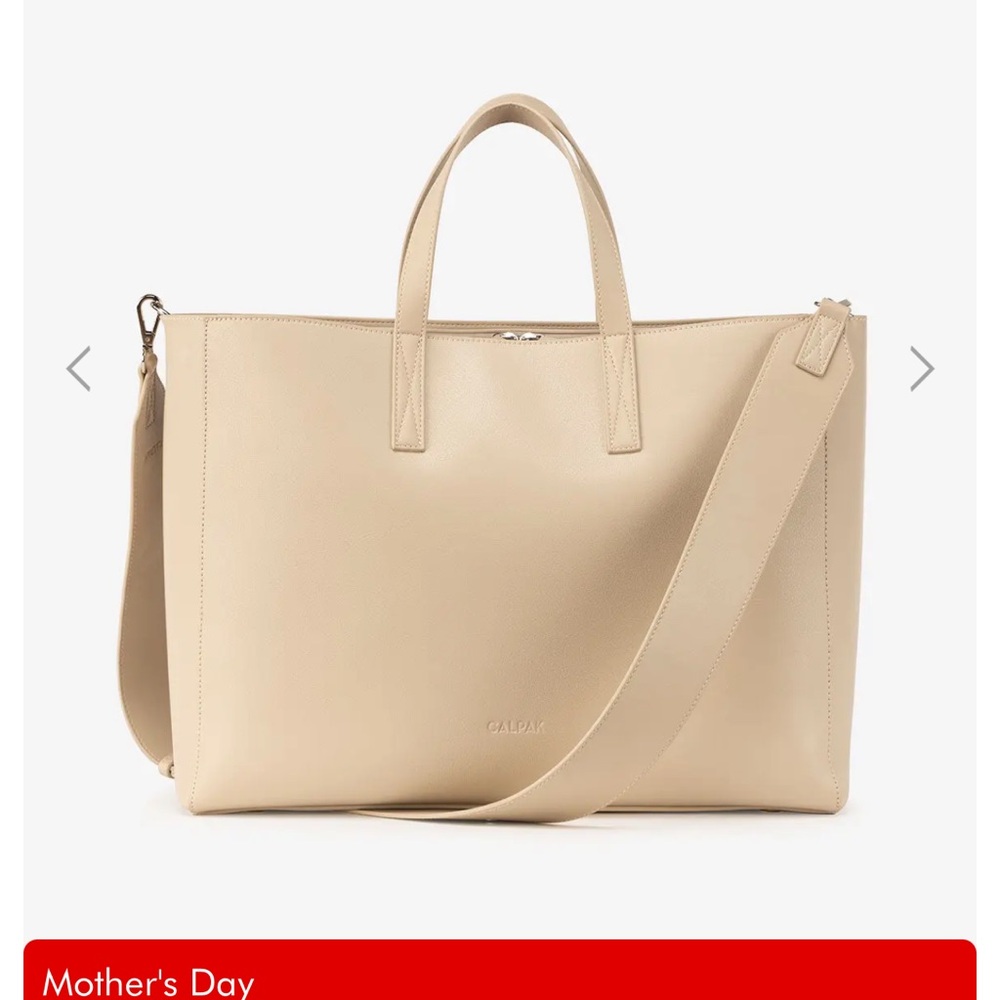 Calpak Haven Women's Tote Bag • Birch WITH duster bag